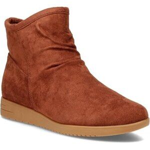 Soul Naturalizer Womens Indie Zipper Ankle Boot Chestnut Size 7 Wide